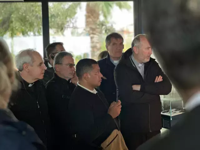 38 kişilik Vatikan heyeti, Papa'nın ziyareti öncesi İznik'e geldi