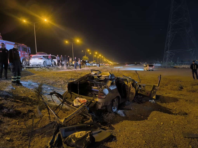 Kazanın ardından olay yeri incelemesi