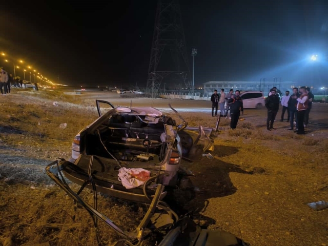 Kaza yeri görüntüsü