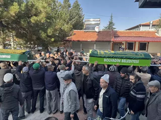 Cenaze töreninden görüntü