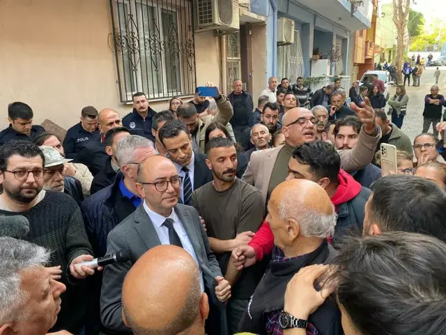 Tüm mahalle sokağa döküldü: Onat Tüneli çalışmaları nedeniyle tahliye arbede çıktı