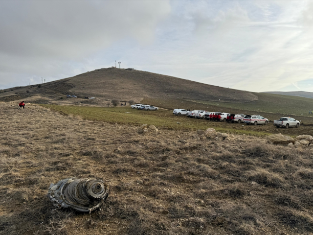 Ankara'da düşen jetin enkazındaki çalışmalar sürüyor! Libya'dan heyet geldi