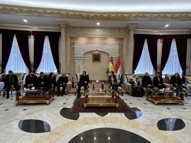 Dem Parti Heyeti Irak ve Suriye'nin Kuzeyinde Temaslarda Bulundu