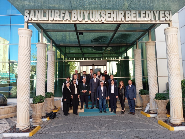 TİGAD'dan Şanlıurfa Belediyesi'ne ziyaret