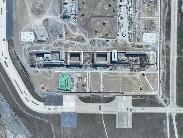 Millet Bahçesi'ne dönüştürülme süreci devam eden Atatürk Havalimanı'nın son hali görüntülendi