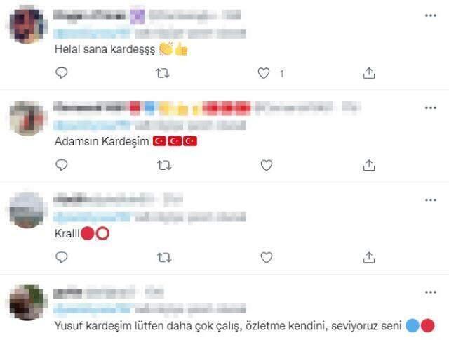 Stefan Kuntz'un A Milli Takım'a çağırmadığı Yusuf Yazıcı'dan beğeni yağmuruna tutulan paylaşım