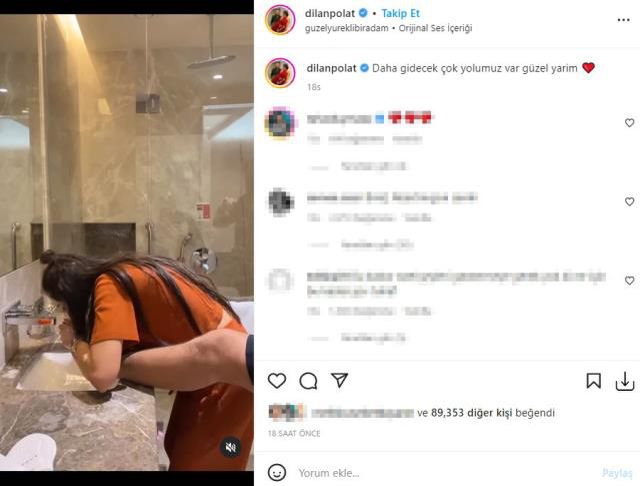 Eşinin ayağını öpen fenomen Dilan Polat'a tepki yağıyor