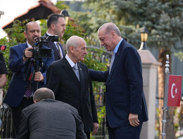 117 gün sonra sürpriz zirve! Erdoğan-Bahçeli zirvesi başladı