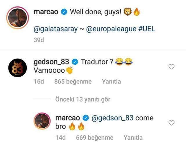 Galatasaraylılar'ın beklediği müjdeyi Marcao verdi! Sosyal medyayı sallayan transfer mesajı