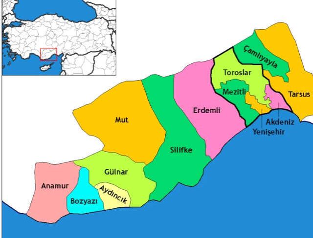 Erdemli nerede? Erdemli haritada nerede? Erdemli haritası!