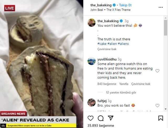 Meksika'daki uzaylı fosillerinin gerçekte kek olduğu iddiası