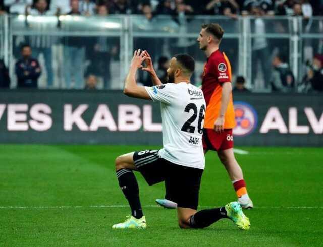 Son Dakika: Beşiktaş, geriye düştüğü derbide Galatasaray'ı 3-1'lik skorla mağlup etti