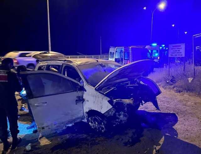 Kütahya'da trafik kazası: 2 ölü, 2 yaralı