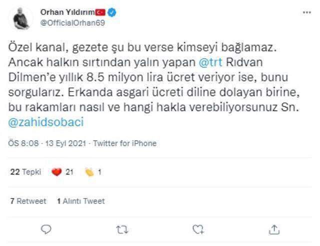 Rıdvan Dilmen'in maaşı ne kadar? Rıdvan Dilmen TRT maaşı kaç TL?