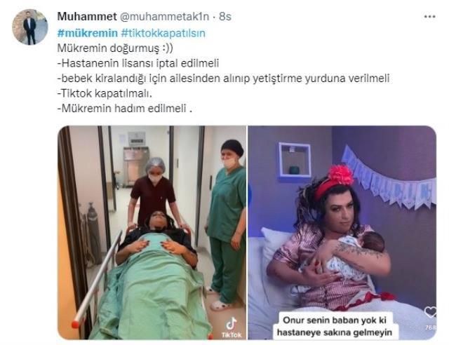 Hamileyim diye erkek kim? TikTok'ta hamile olduğunu iddia eden erkek doğum yaptı mı? Doğum yapan erkek kim? (İDDİA)