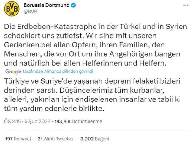 Türkiye'nin acısını paylaştılar! Dünya devlerinden peş peşe mesajlar geldi