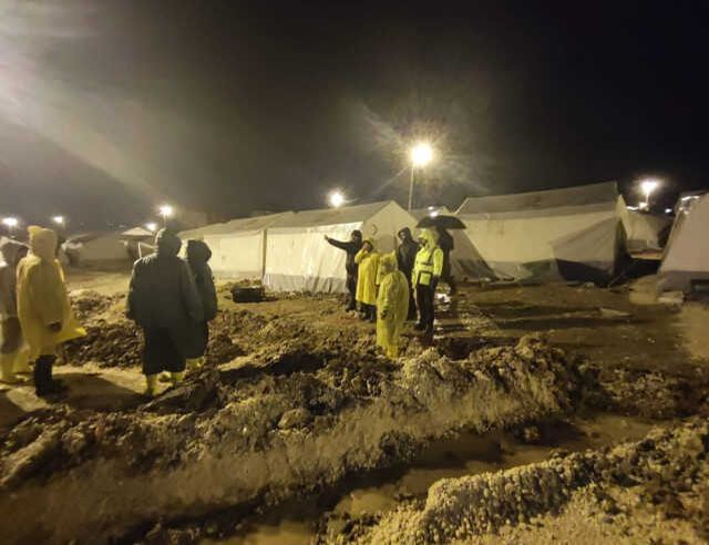 Vali Çiçek, deprem ve selin vurduğu Adıyaman'da çalışmaları yakından takip ediyor