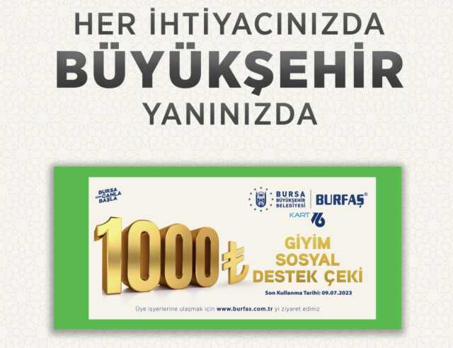 Burfaş sosyal destek çeki nerede kullanılır? Burfaş Sosyal kart nerelerde geçerli?