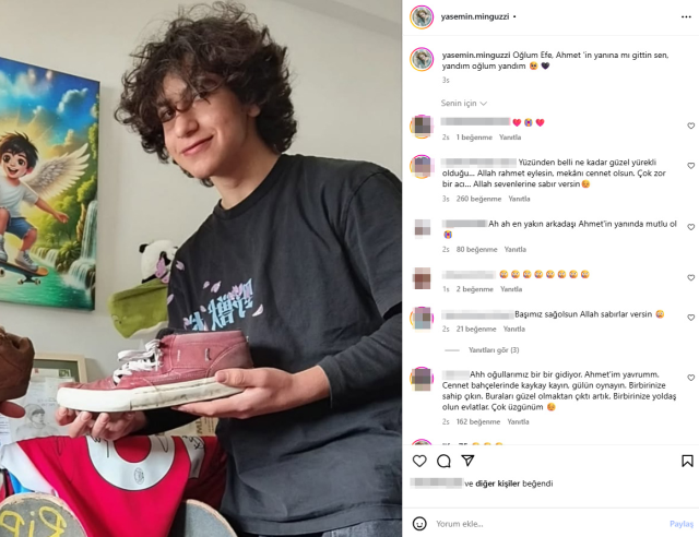 Boğularak hayatını kaybeden Efe, Ahmet Minguzzi'nin arkadaşı çıktı: Yandım oğlum yandım