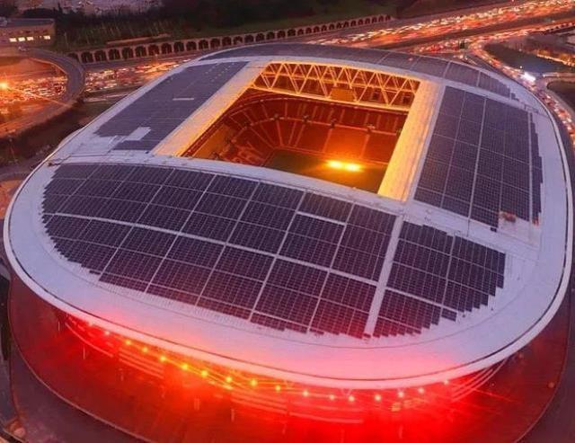 Galatasaray elektrik faturasından kurtuluyor! 1 milyar liralık proje Guinnes Rekorlar Kitabı'na girdi
