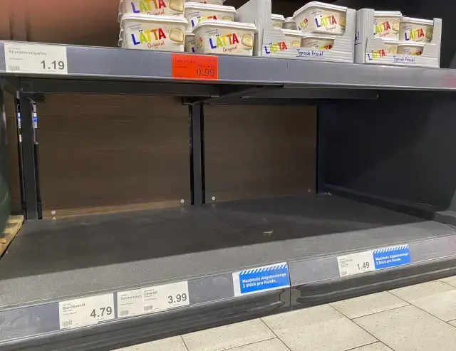 Almanya'da raflar boşaldı! Savaş yüzünden un ve ayçiçeği yağına ulaşmak neredeyse imkansız