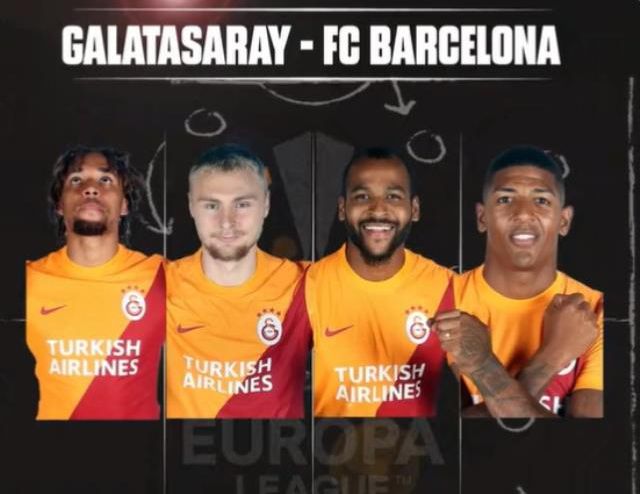 Galatasaray Barcelona 11'ler açıklandı! Son dakika! GS BARCA ilk 11'ler belli oldu!