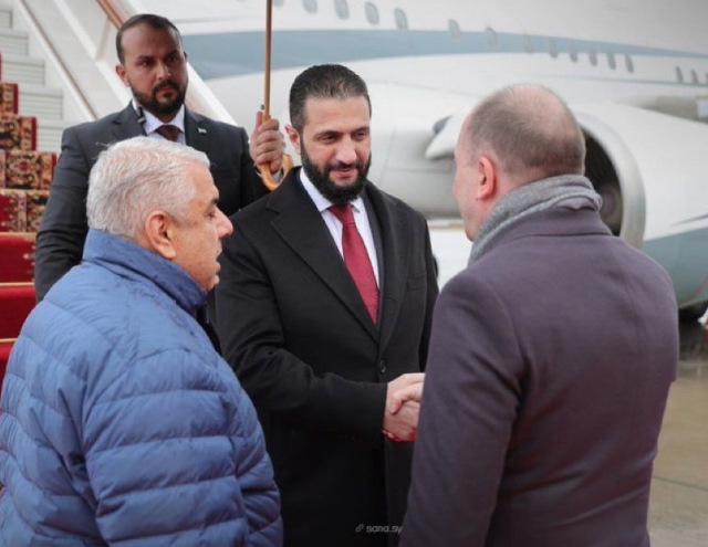Ahmed Şara Moskova'da, Putin ile görüşme