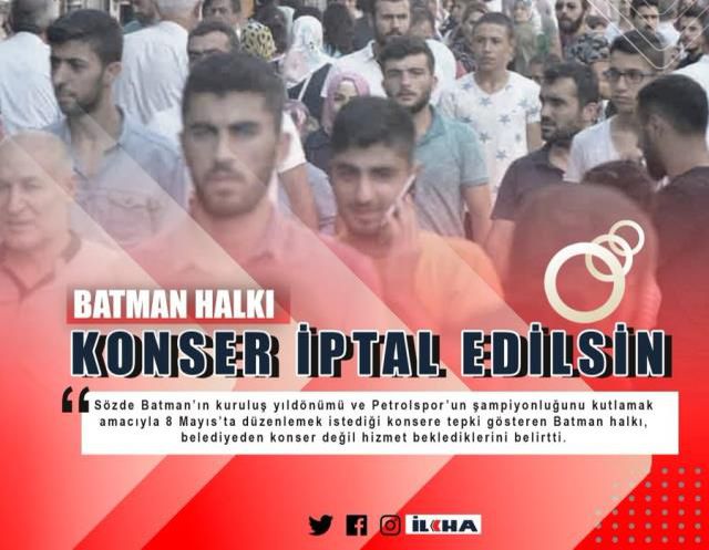 Batman'da üç partiden 'Hande Yener'i istemiyoruz' kampanyası: Petrolspor şampiyonluk konserinde sahne alacak