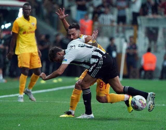 Beşiktaş, Süper Lig'in ilk haftasında Kayserispor'u son dakika golüyle devirdi