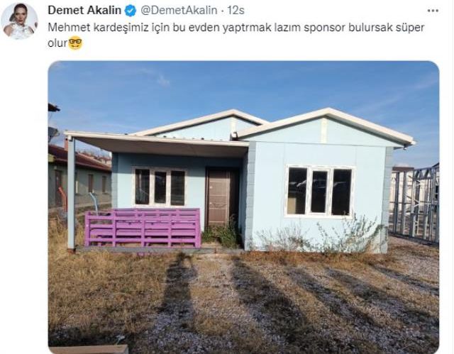 Yardım yapmak için sponsor arayan Demet Akalın'ın paylaşımı tepki çekti