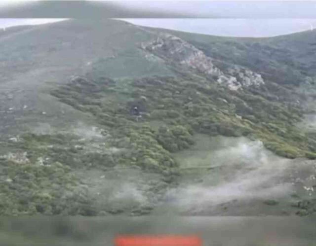 İran Cumhurbaşkanı Reisi'yi taşıyan helikopterin enkazından ilk görüntüler