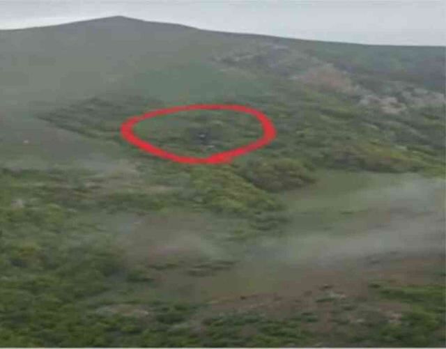 İran Cumhurbaşkanı Reisi'yi taşıyan helikopterin enkazından ilk görüntüler