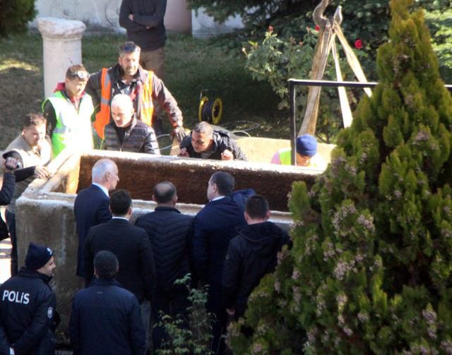 Roma dönemine ait lahitten insan kemikleri çıktı