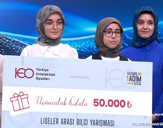 TEO Liseler Arası Bilgi yarışması kim birinci oldu (Türkiye Entelektüel Oyunları)?