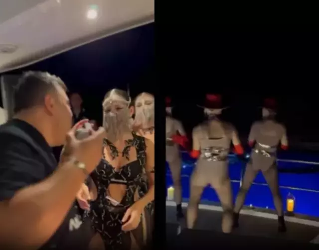 Aras Kargo'nun sahibi, mahkeme kararını dansöz oynatarak kutladı
