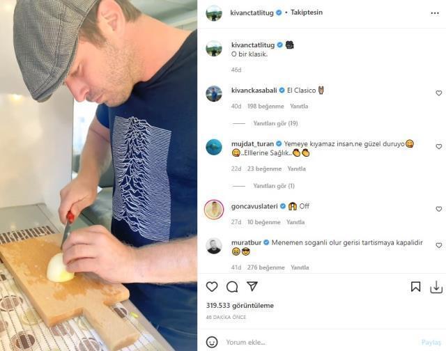 Kıvanç Tatlıtuğ'dan 'Menemen soğanlı mı olur soğansız mı?' tartışmasına videolu cevap