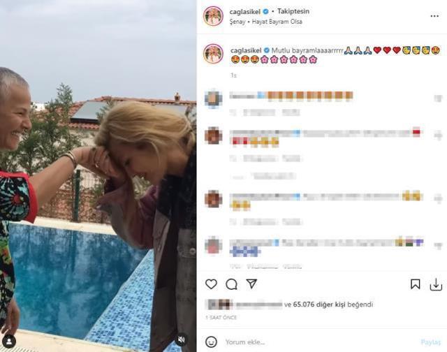 Ünlü isimler Ramazan Bayramı'nı aileleriyle kutladı! Eşini kaybeden Ece Erken'in paylaşımı ise duygulandırdı