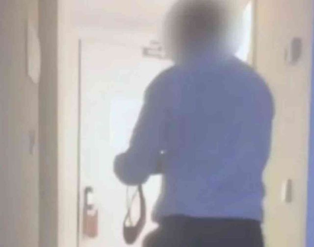 Otel çalışanı, kadın müşterinin iç çamaşırını çaldı; sonrası daha skandal