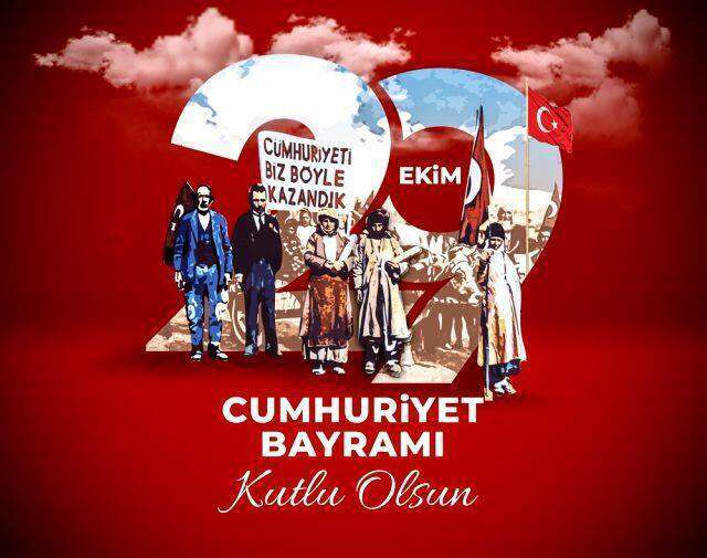 29 Ekim Cumhuriyet Bayramı mesajları! En güzel resimli 29 Ekim Cumhuriyet Bayramı sözleri! Cumhuriyet Bayramı kutlama mesajları! Atatürk sözleri!