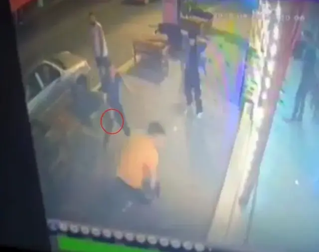 Oda başkanının 2 kişiyi öldürdüğü anlar kamerada