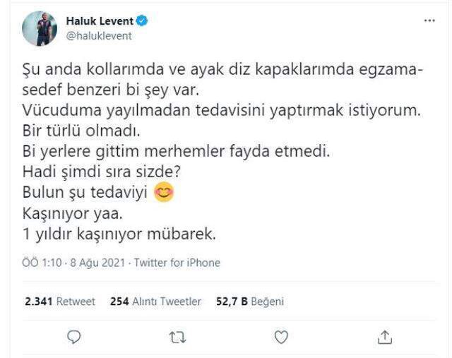 Haluk Levent bu kez kendisi için yardım istedi: Bir türlü olmadı, bulun şu tedaviyi