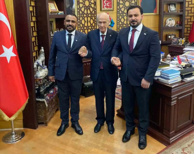 Suriye Milli Ordusu'nu yöneten ismin Bahçeli'yi ziyaret ettiği ortaya çıktı