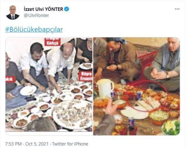 Polemik büyüyor! Devlet Bahçeli'nin sözleri üzerine Meral Akşener parti kürsüsüne kebapçı çıkardı