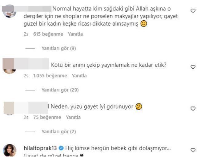 Makyajsız fotoğrafı paylaşılan güzel oyuncu Hazal Filiz Küçükköse'ye destek yağdı