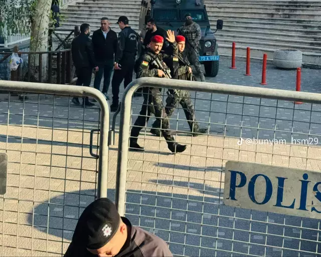 Barzani'nin uzun namlulu korumalarına Cumhurbaşkanlığı'ndan peş peşe tepki