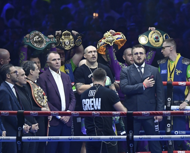 190 milyon dolarlık maçta kazanan Oleksandr Usyk oldu