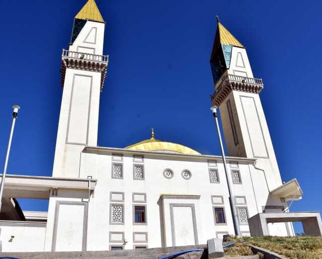 Gökyüzünden bakıldığında 'Allah' lafzı görünen cami! 8 yılda tamamlandı, 22 ekimde açılacak
