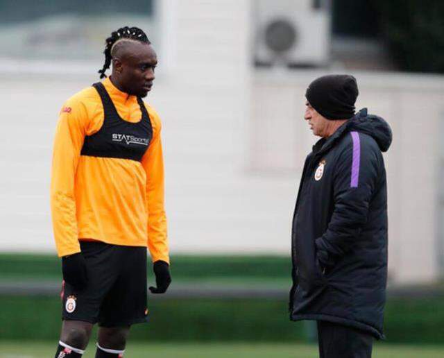Florya'da ilk kriz! Mbaye Diagne'nin Fatih Terim'e verdiği cevap ortalığı karıştırdı