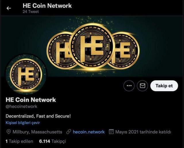 Dolandırıcıların son hedefi onlar oldu! Yeni kripto para HE Coin'de büyük vurgun iddiası