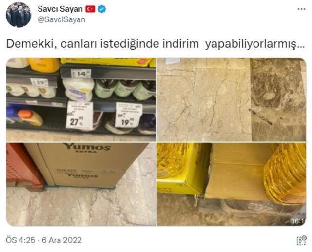 10 marketin mühürlendiği Ağrı'da Sayan'dan ilginç paylaşım: Demek ki isteyince oluyormuş!